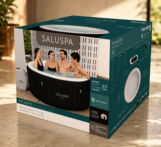 Oppustelig spa