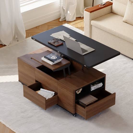 Multifunktionelt 3-i-1-bord